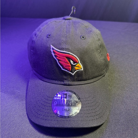 New Era Other - Stitched on lLogo NFL Arizona Cardinals New Era Black 9TWENTY Child Cap NWT